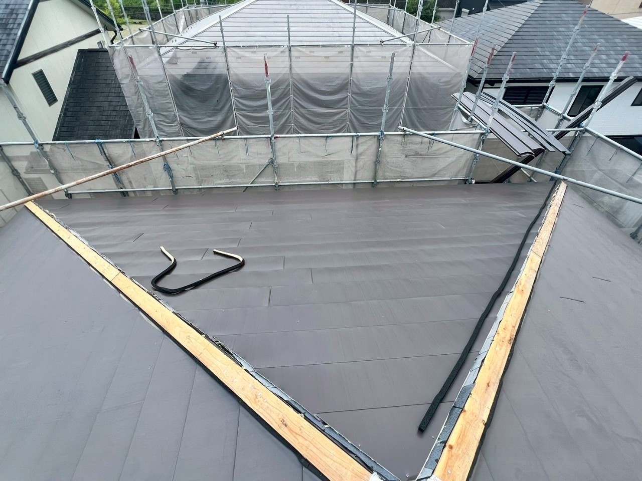 四日市市横暖ルーフ張り替え