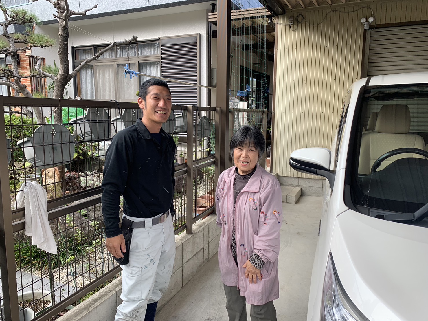 桑名市雨漏り修理のお客様