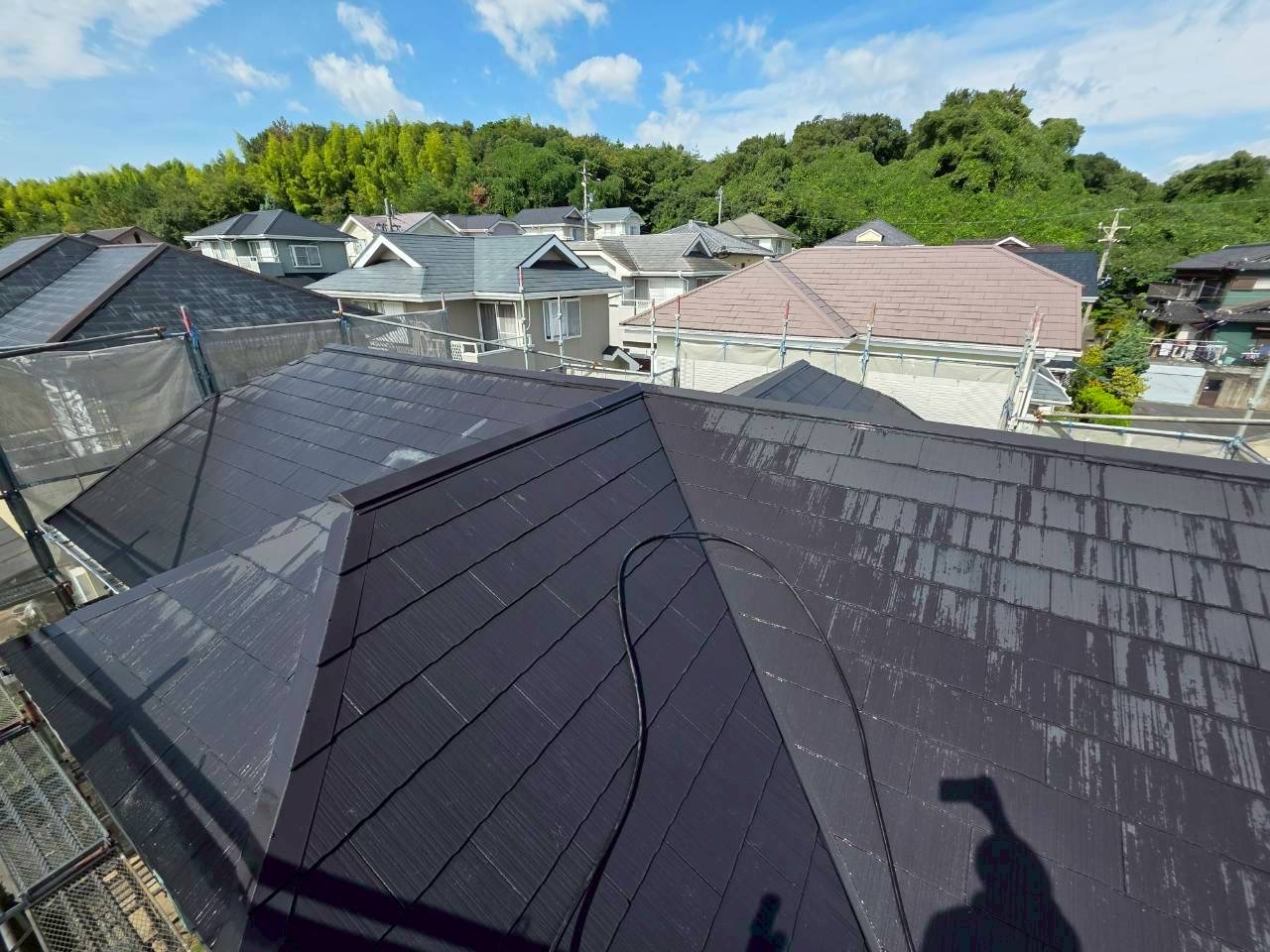 四日市市スーパーシャネツサーモF屋根塗装