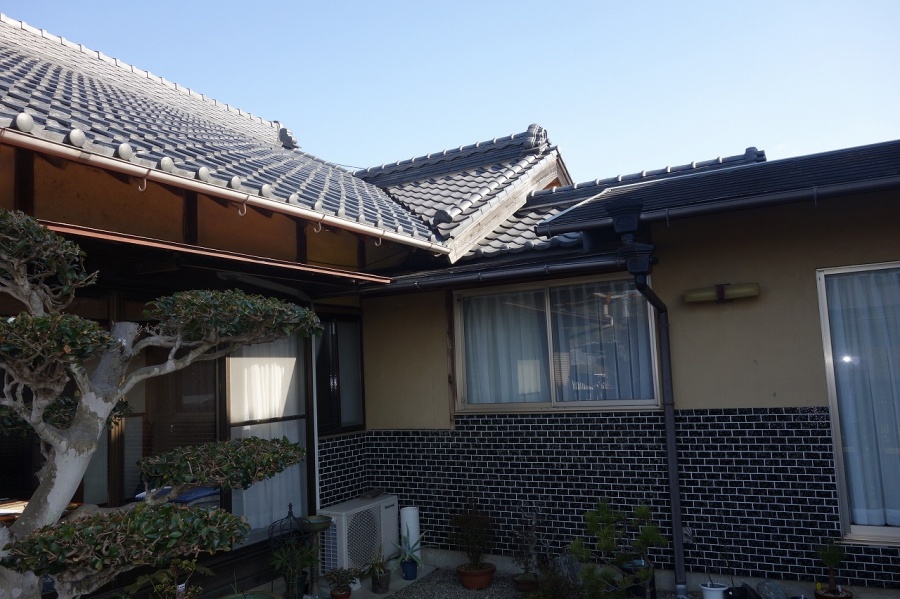 庇　小庇　増築