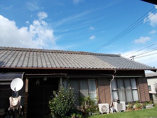 棟瓦　漆喰補修　街の屋根やさん四日市店