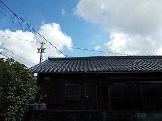 棟瓦　漆喰補修　街の屋根やさん四日市店