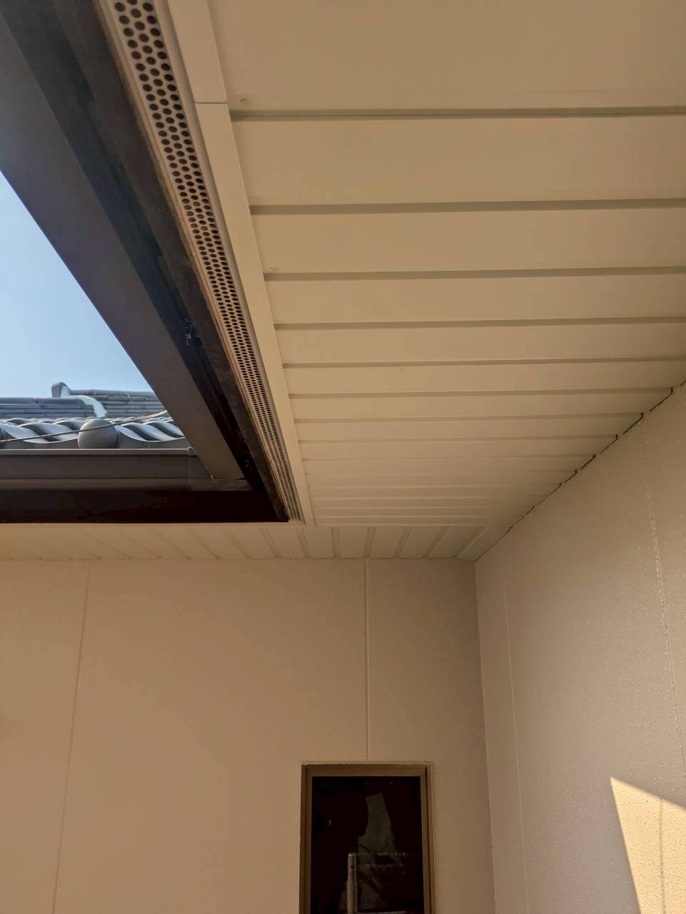 四日市市軒天張替え