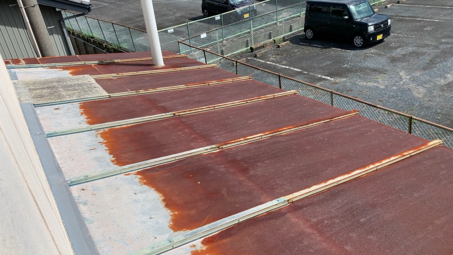 四日市、瓦棒、雨漏れ