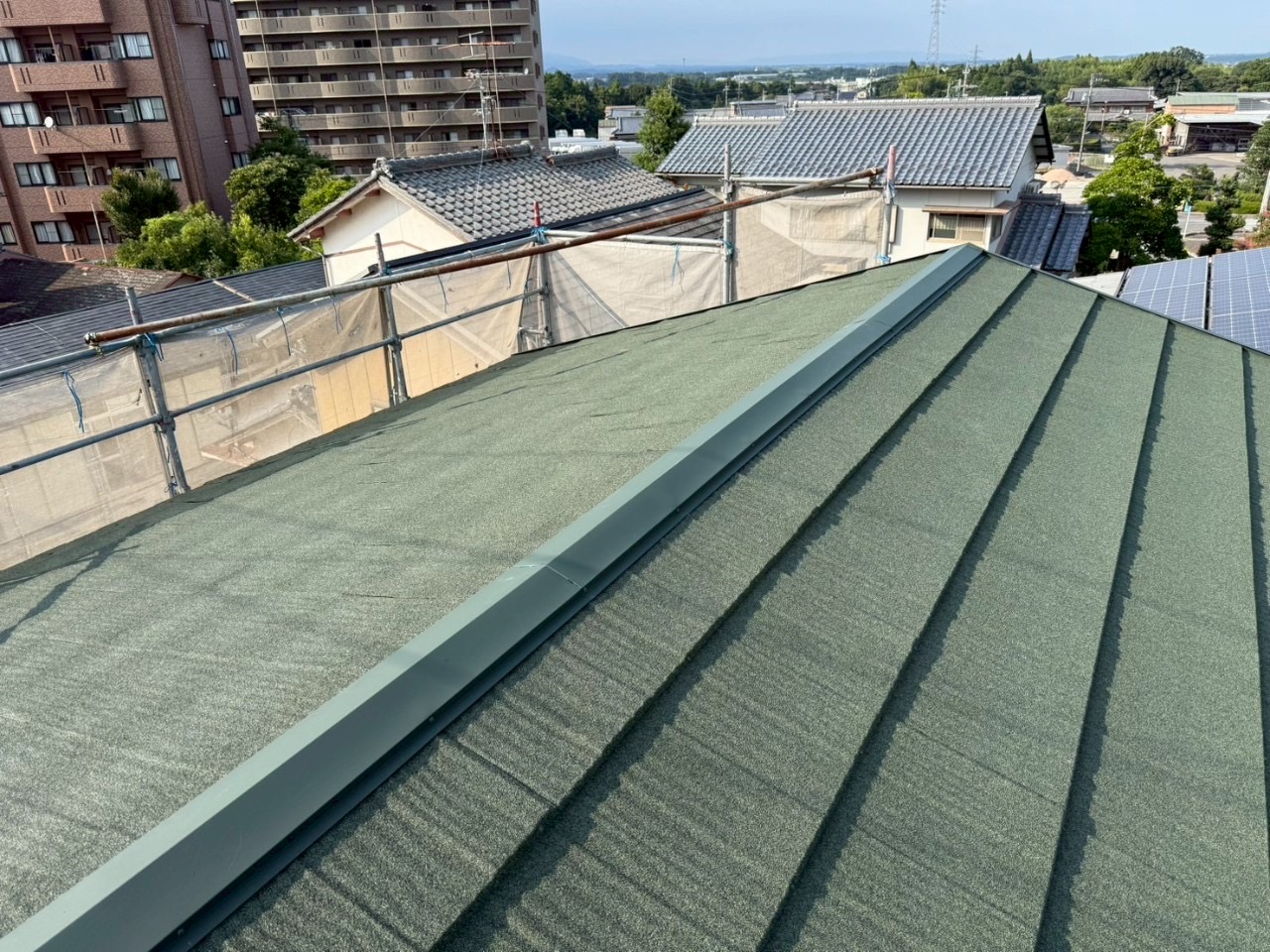 亀山市エコグラニー屋根葺き替え