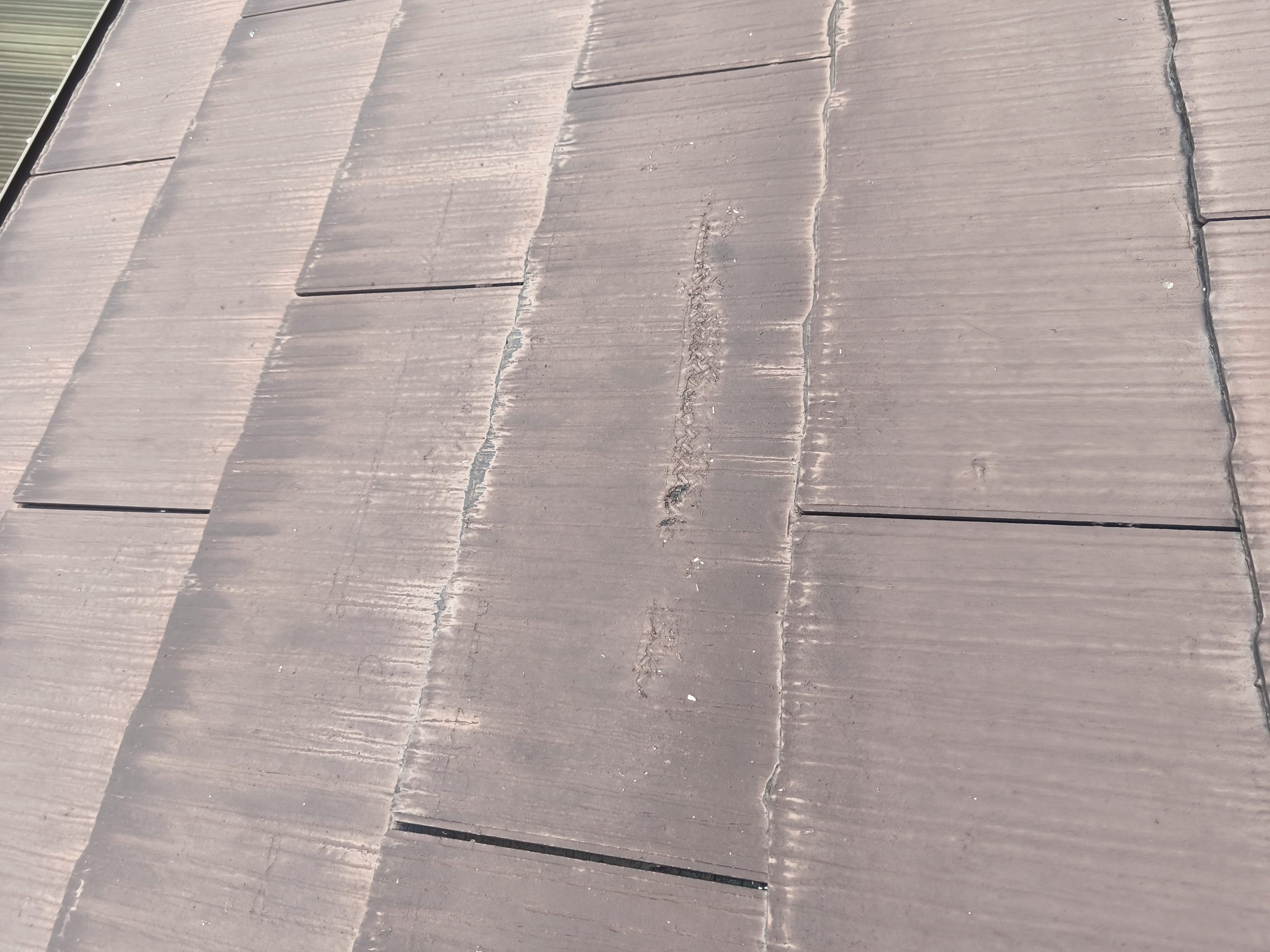 ストレート屋根現地調査