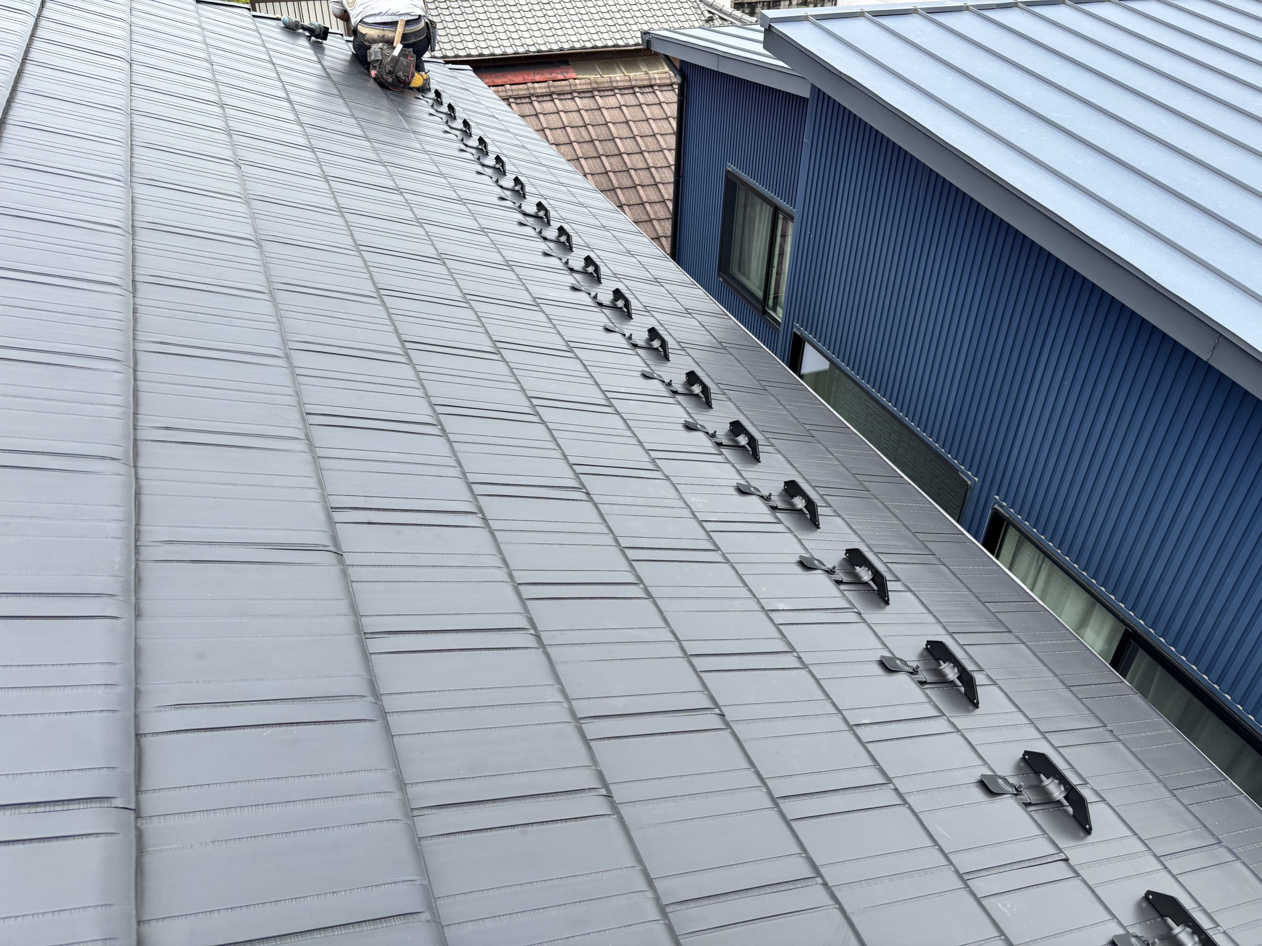 四日市市セキスイハウス雪止め金具