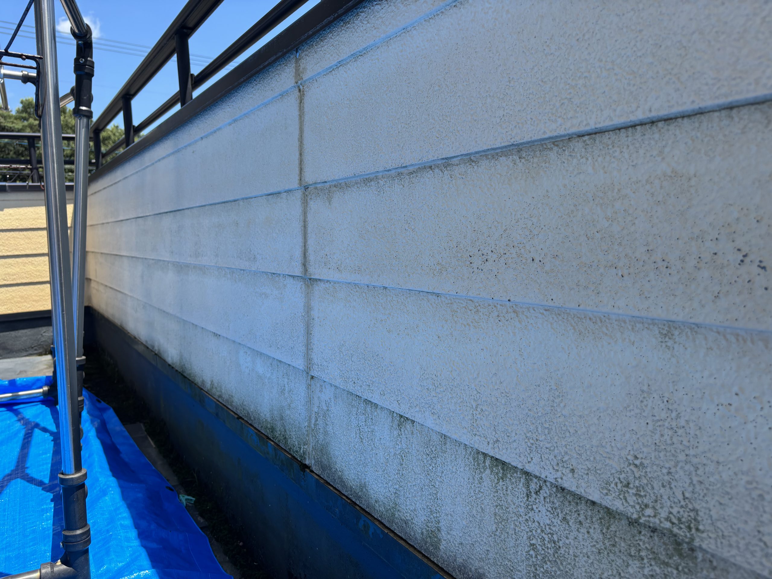 防水層の劣化によりフカフカになった床の状態いなべ市