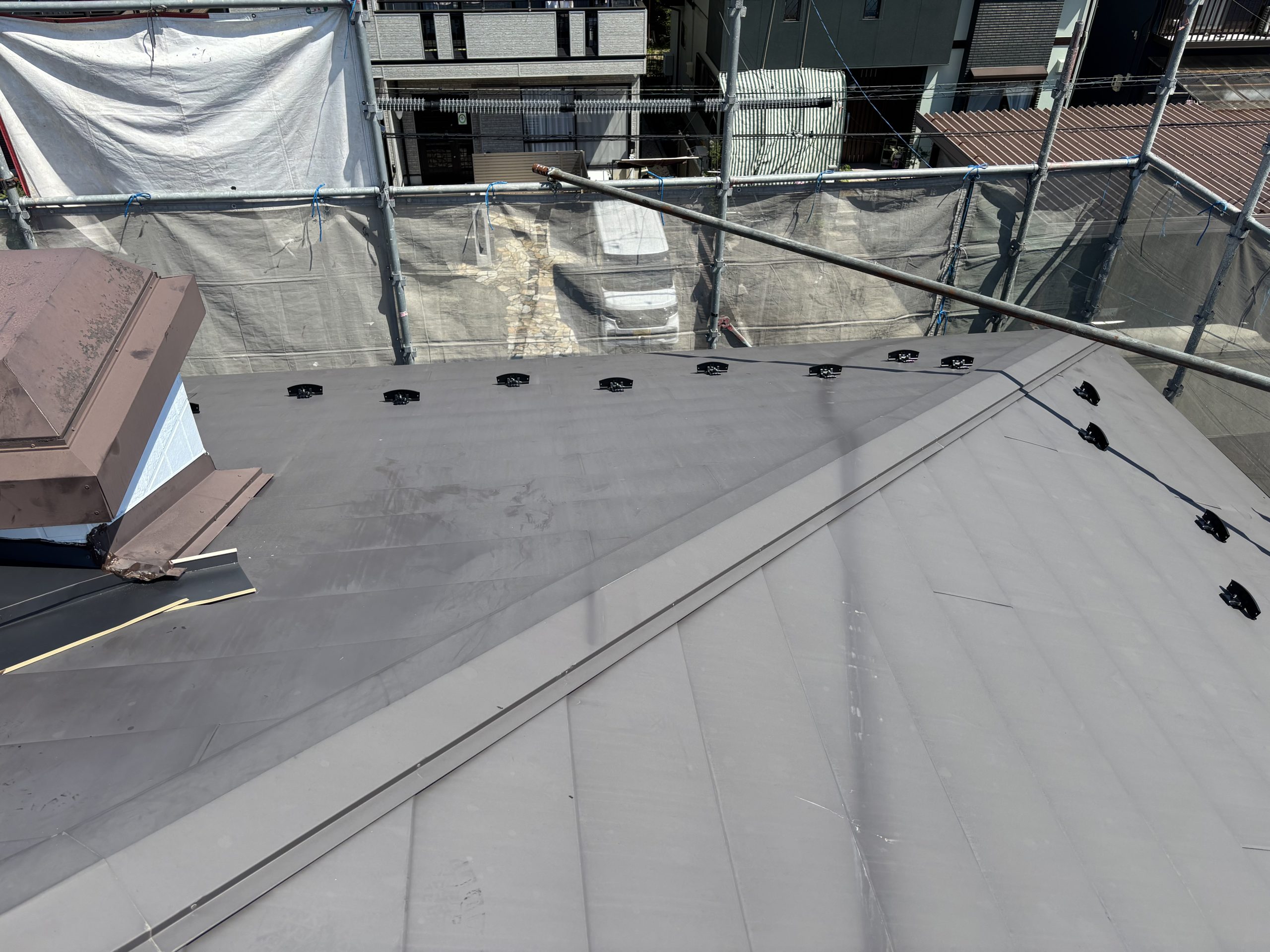 四日市市雪止め金具の後付け