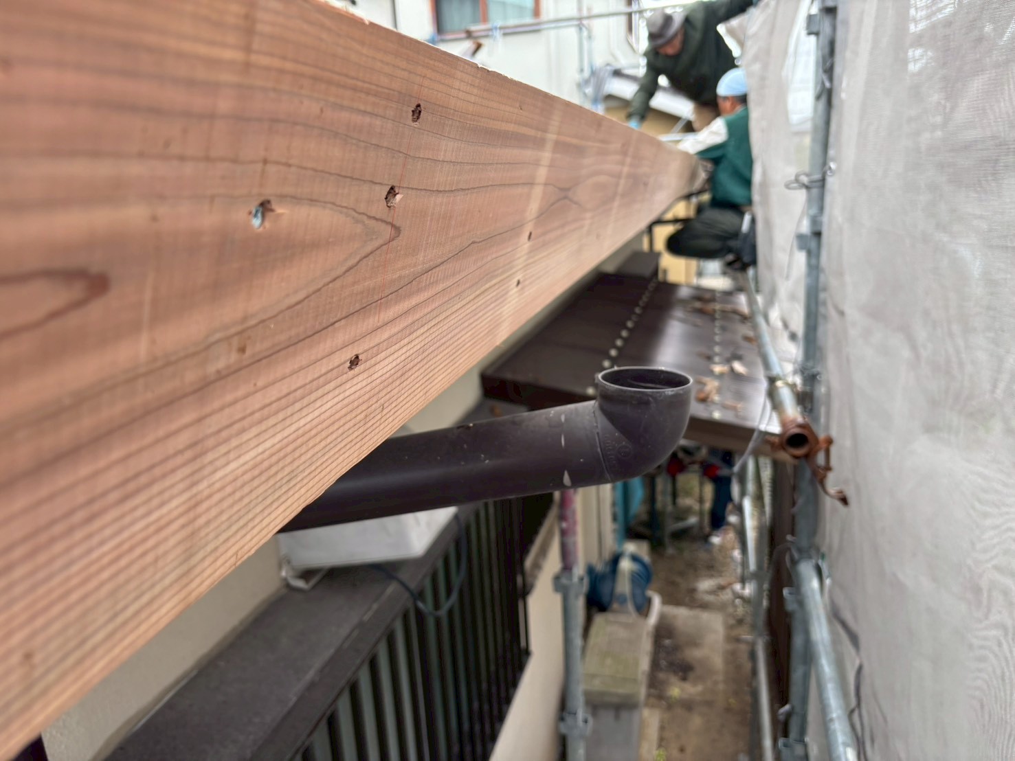 東員町屋根葺き替え