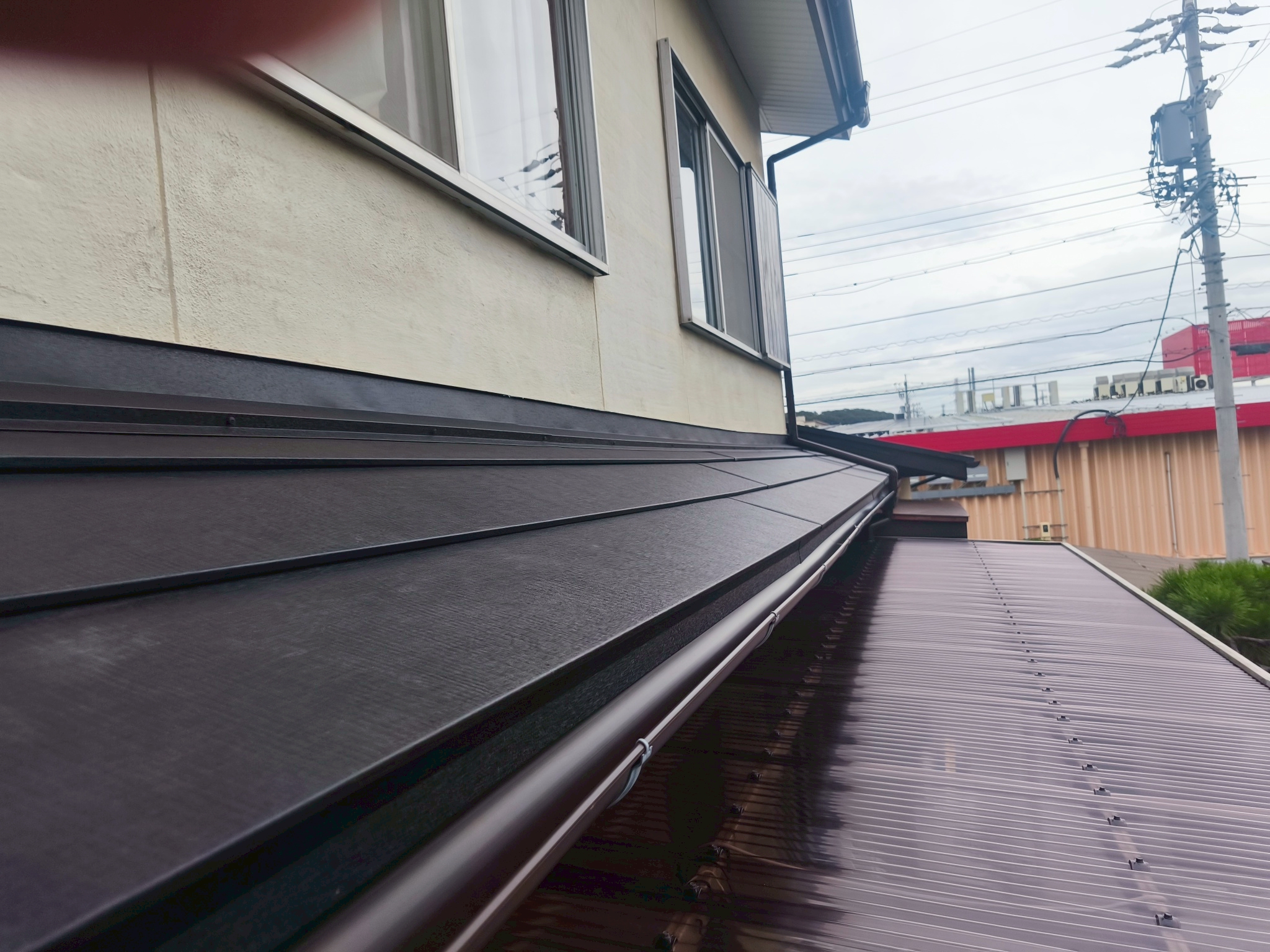 東員町屋根葺き替え