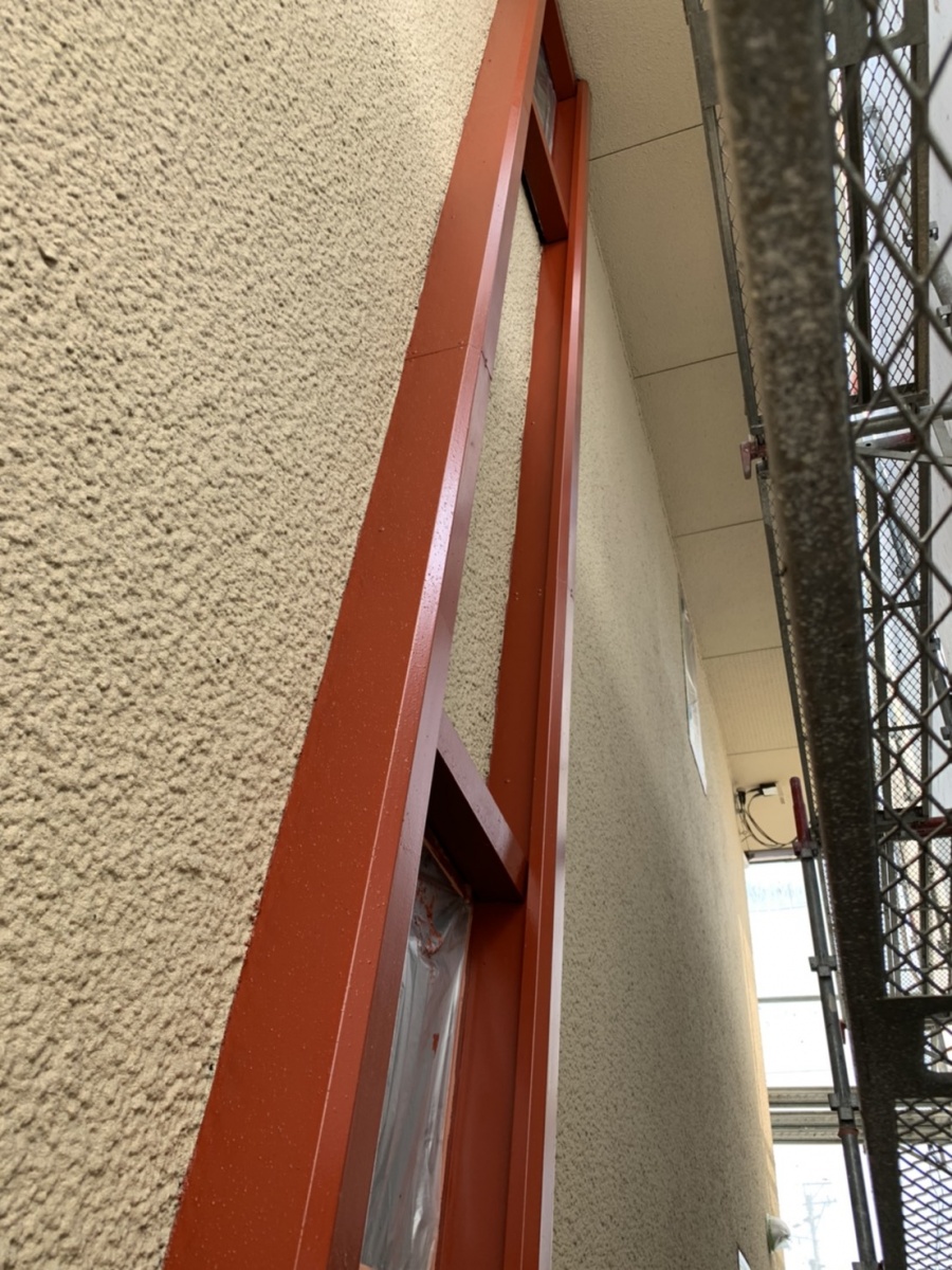 下塗り金属部分錆止め