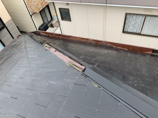 四日市市、棟板金、雨漏れ