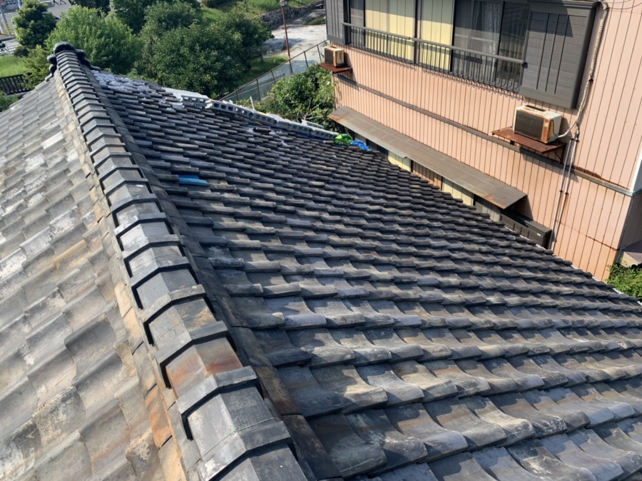 四日市、瓦屋根、雨漏れ