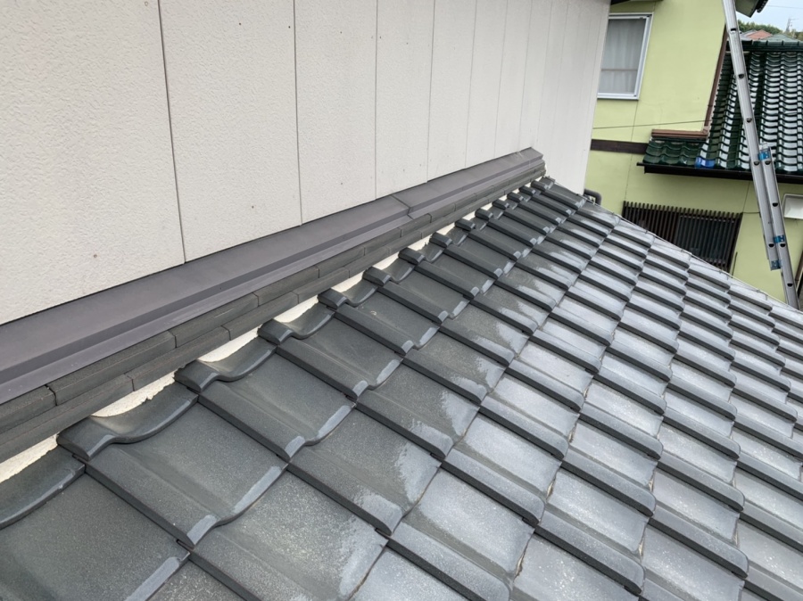 四日市市、屋根葺き替え