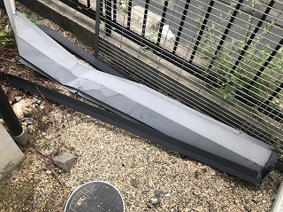 棟板金　飛散　街の屋根やさん四日市店