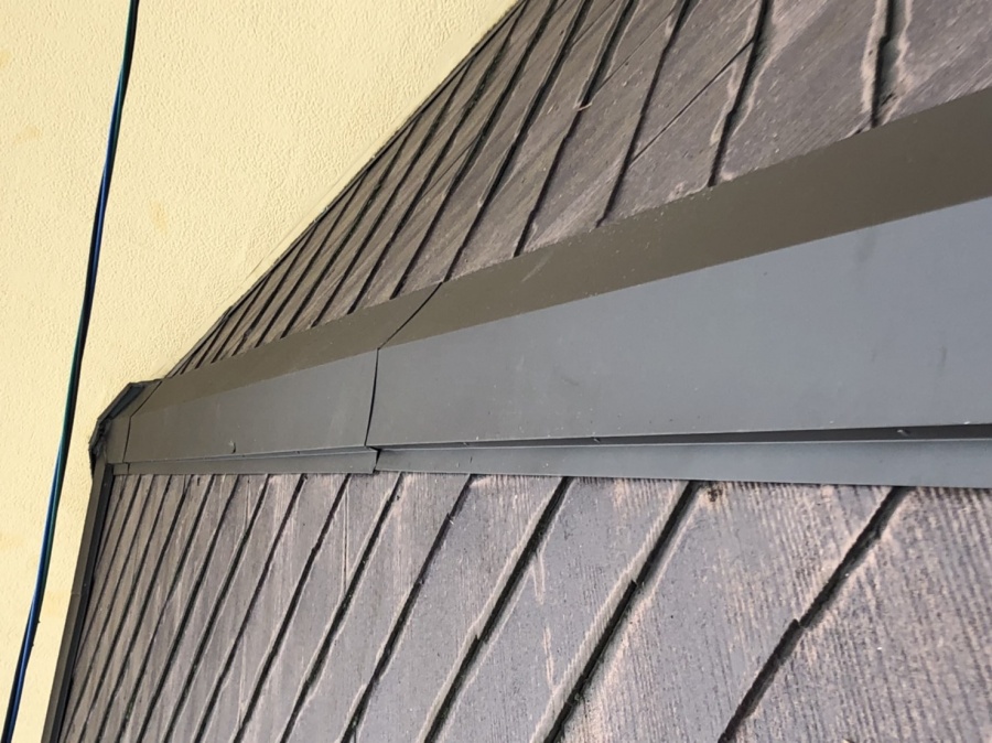 台風被害　棟板金　屋根　修繕　街の屋根やさん四日市店