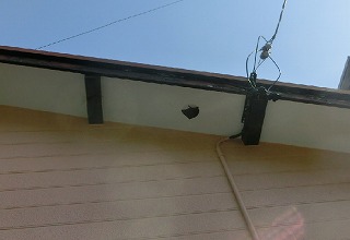 軒天破損　街の屋根やさん四日市店