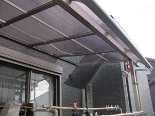 テラス　ポリカ　街の屋根や四日市店　いなべ市