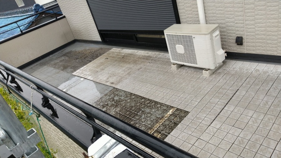 四日市、ﾍﾞﾗﾝﾀﾞ防水