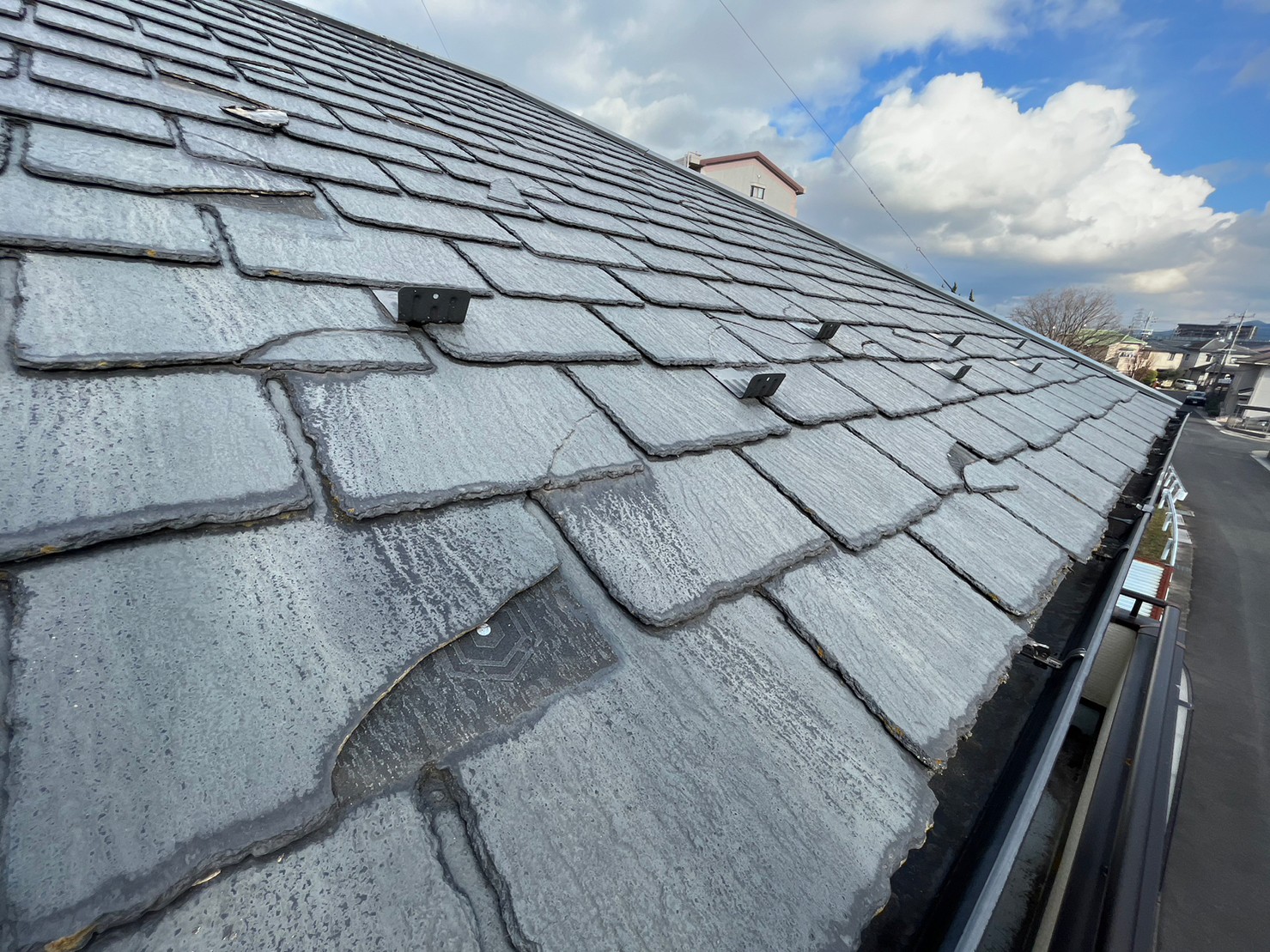 スレート屋根の現状