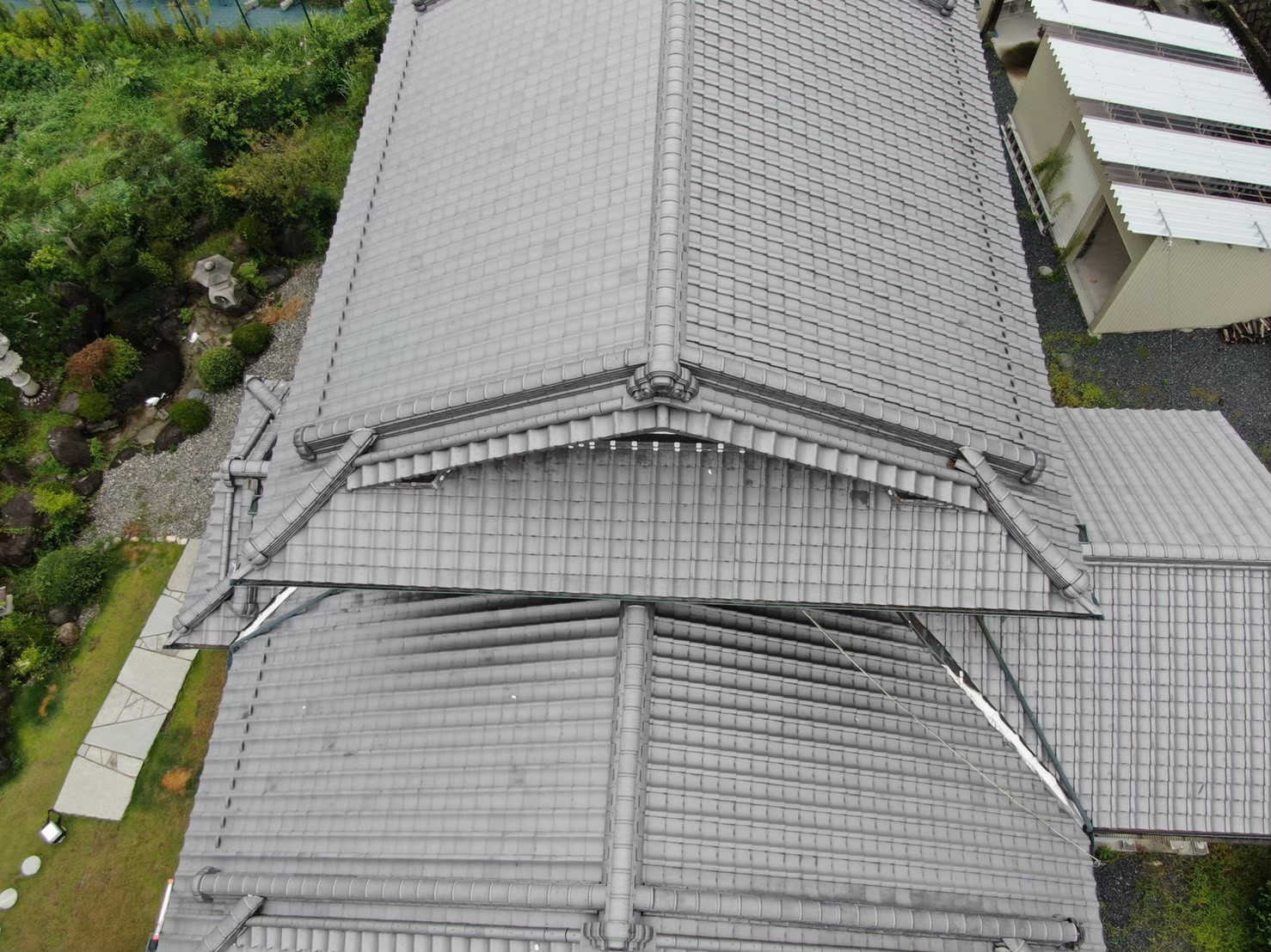 ドローンで撮影