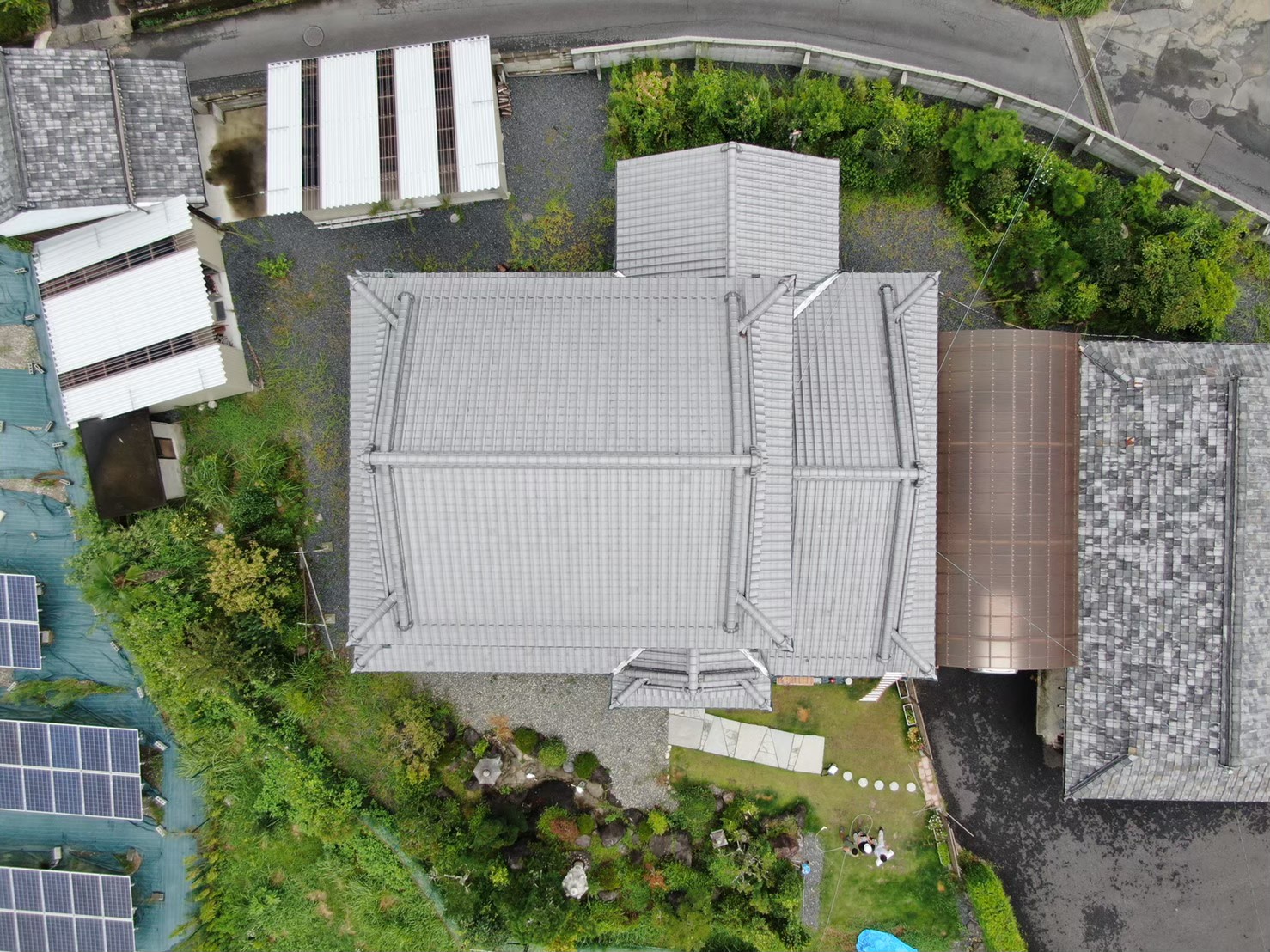 ドローンで撮影