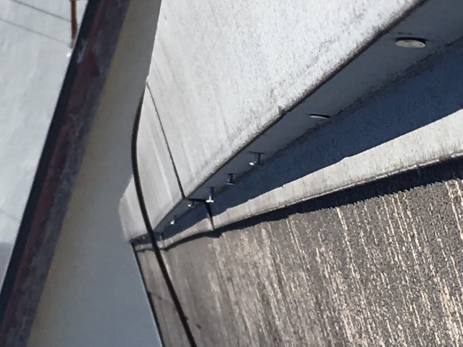 棟板金の劣化症状