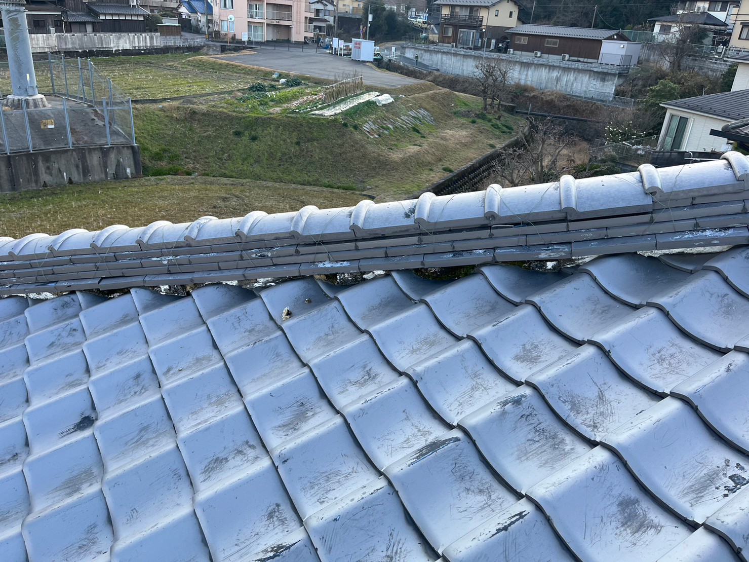 彦根市 漆喰の老朽化