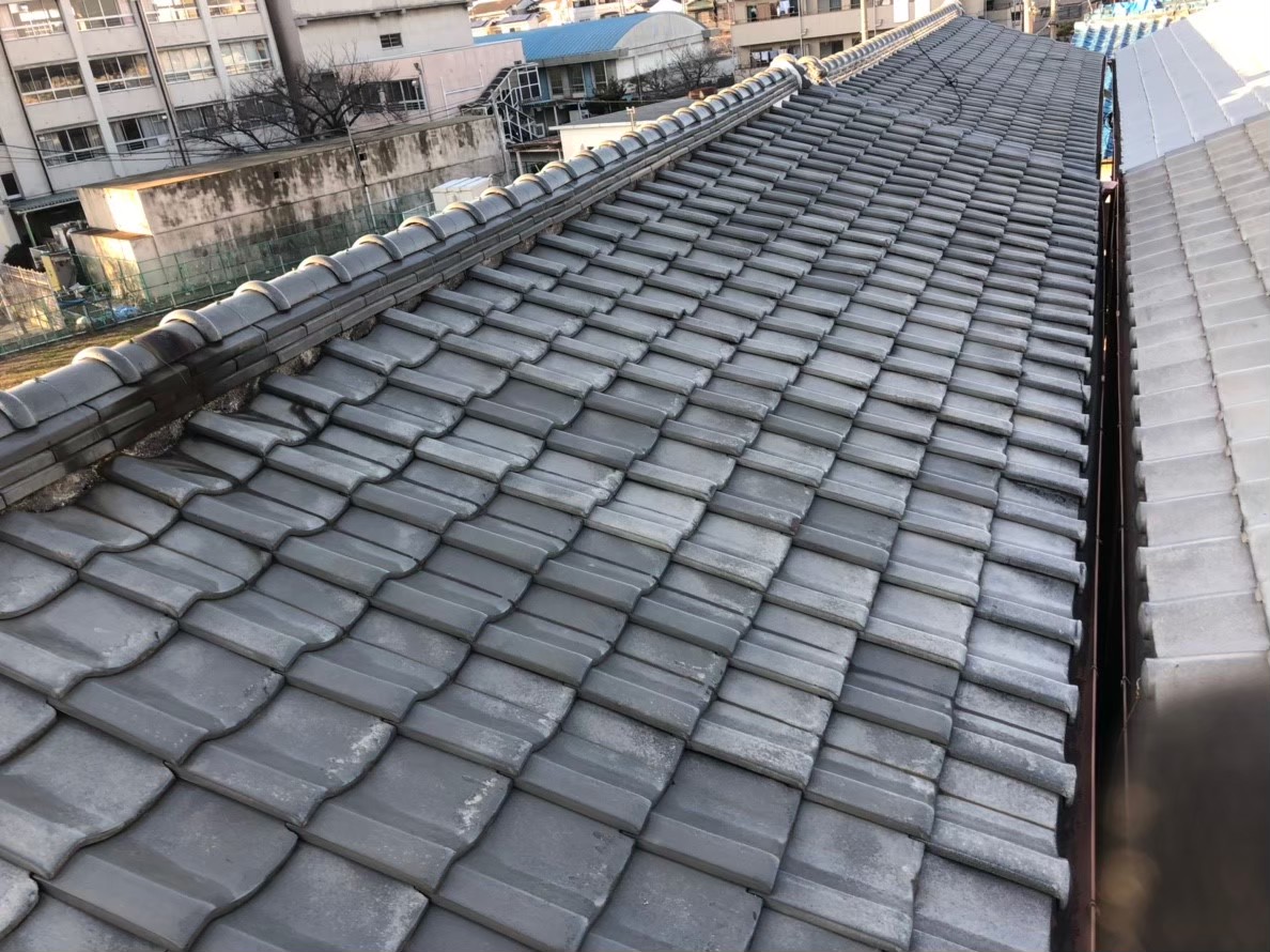 草津市　漆喰現状