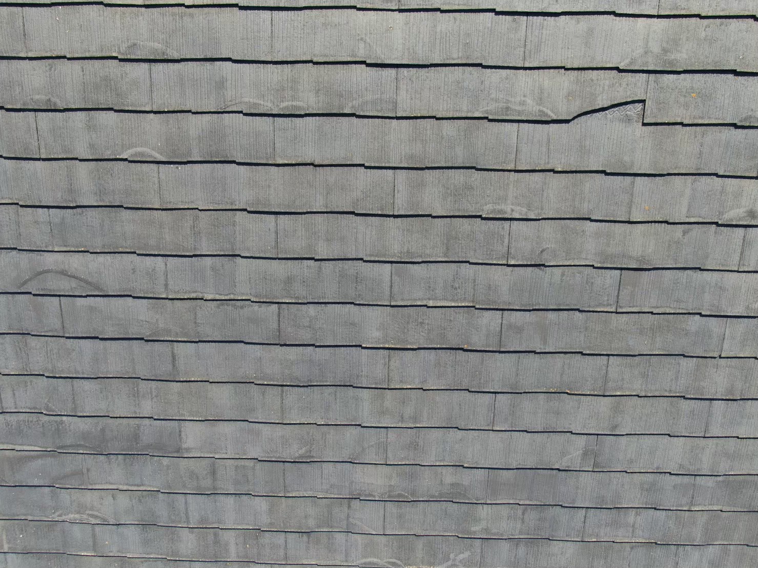 スレート屋根の老朽化