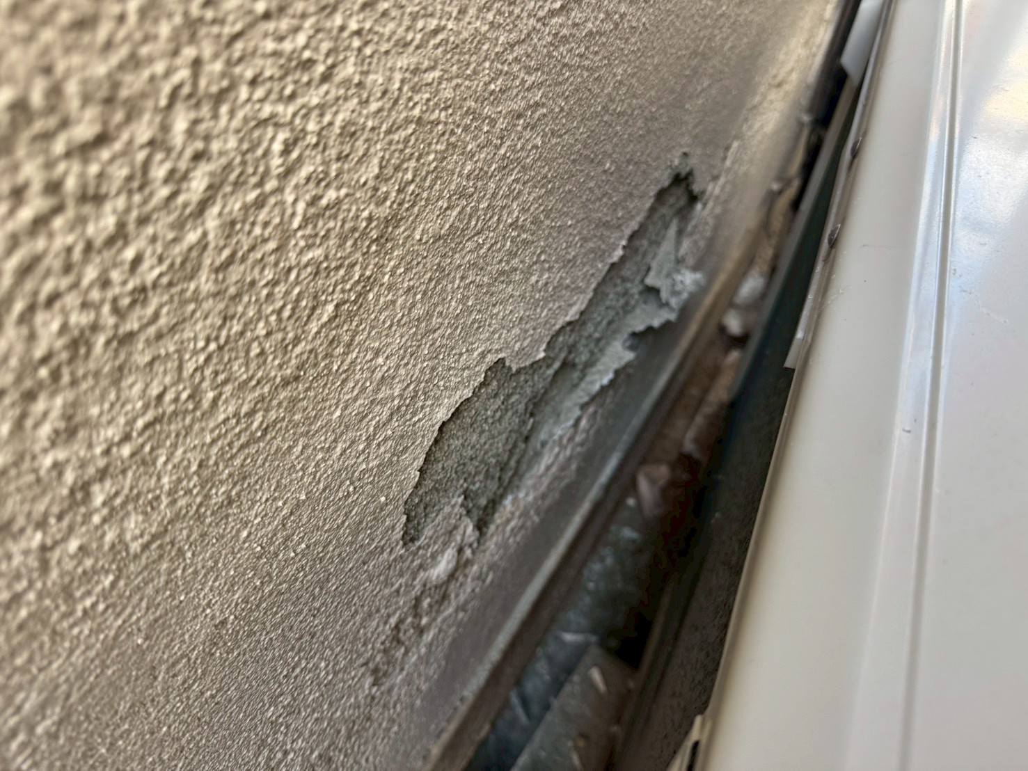 外壁の下地補修