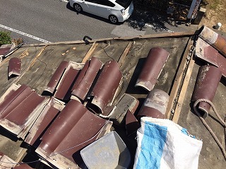 屋根の葺き替え工事