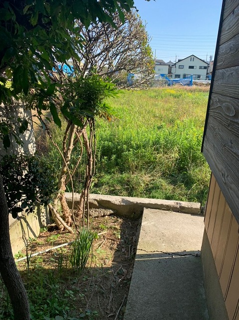 ブロック解体後