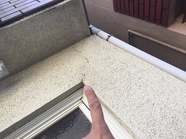 外壁クラック