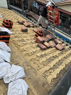 屋根の葺き替え