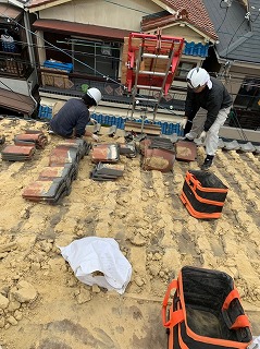 屋根の葺き替え