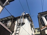 屋根の現場調査