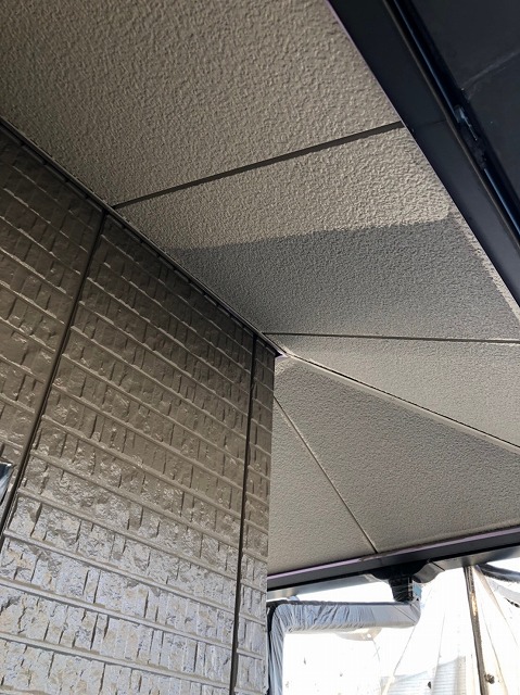 軒天井の塗装