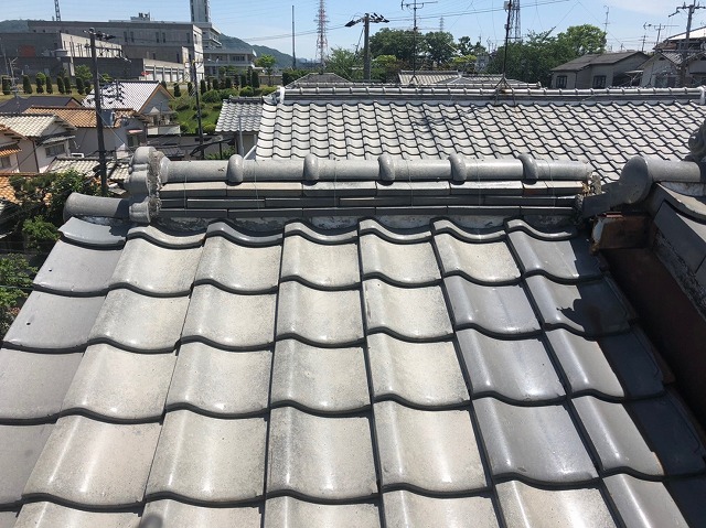 屋根漆喰