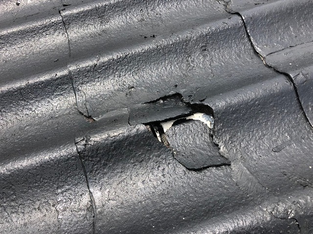 セキスイ瓦割れ