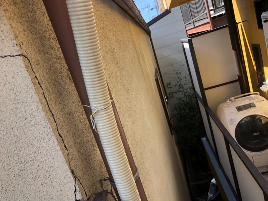 外壁の割れ