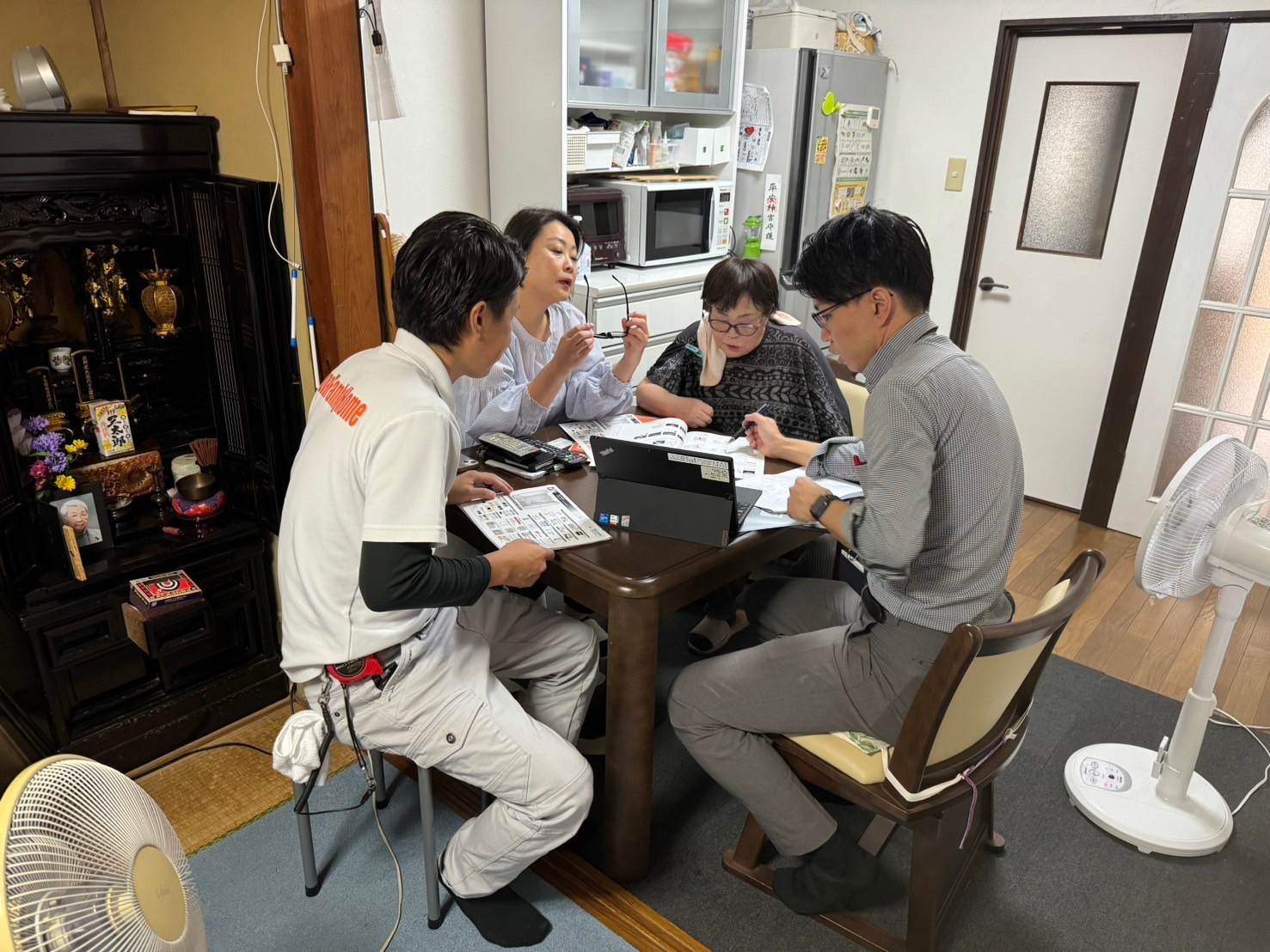 打ち合わせ風景