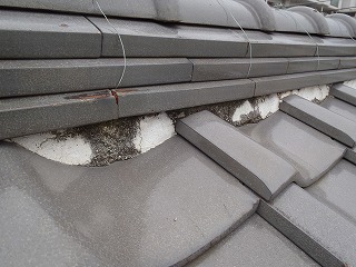 屋根の現場調査