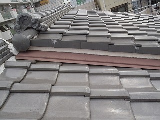 屋根の現場調査