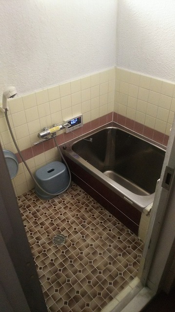 在来タイルのお風呂