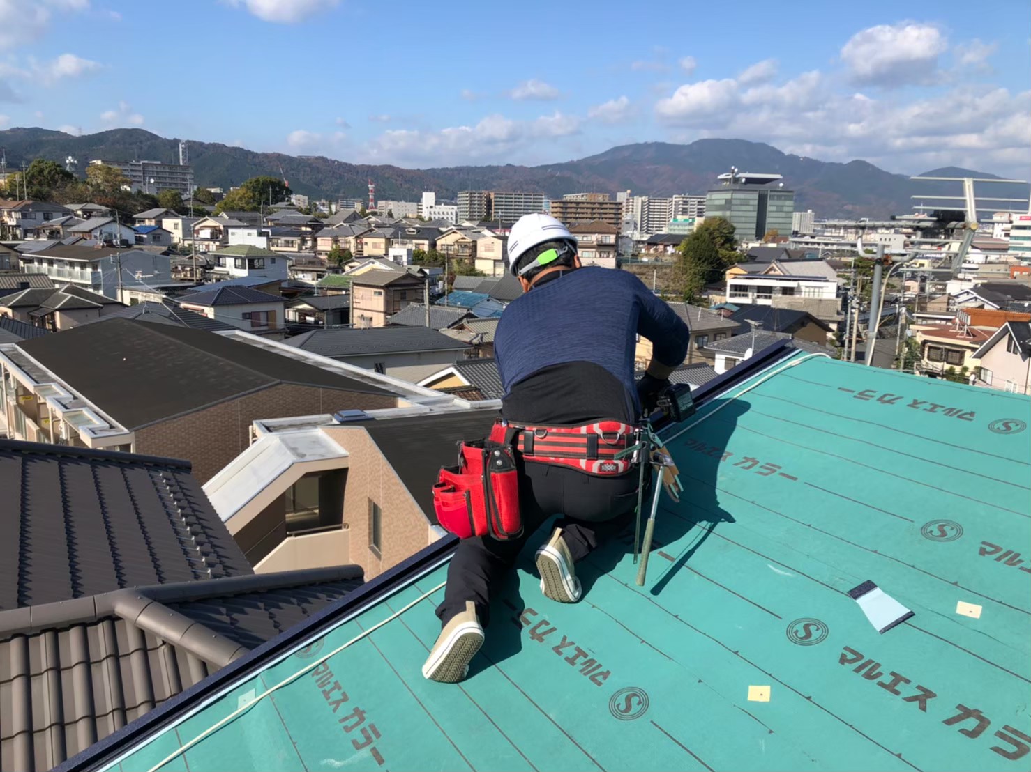 職人さんの手作業2