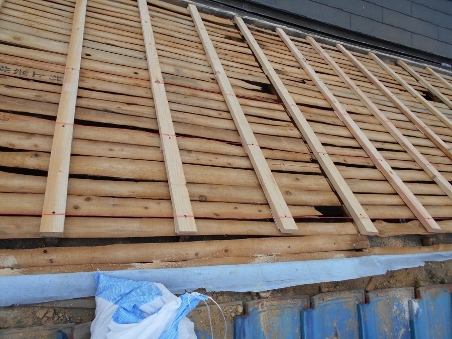 桟木取付