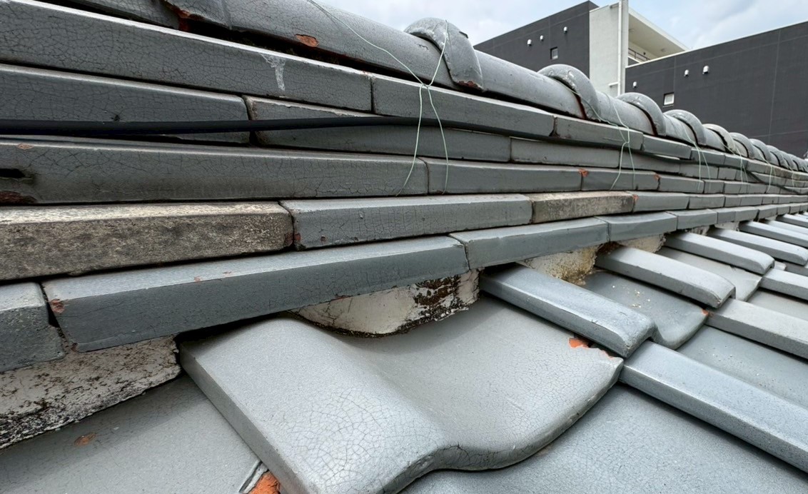 大津市 屋根調査 漆喰 (12)