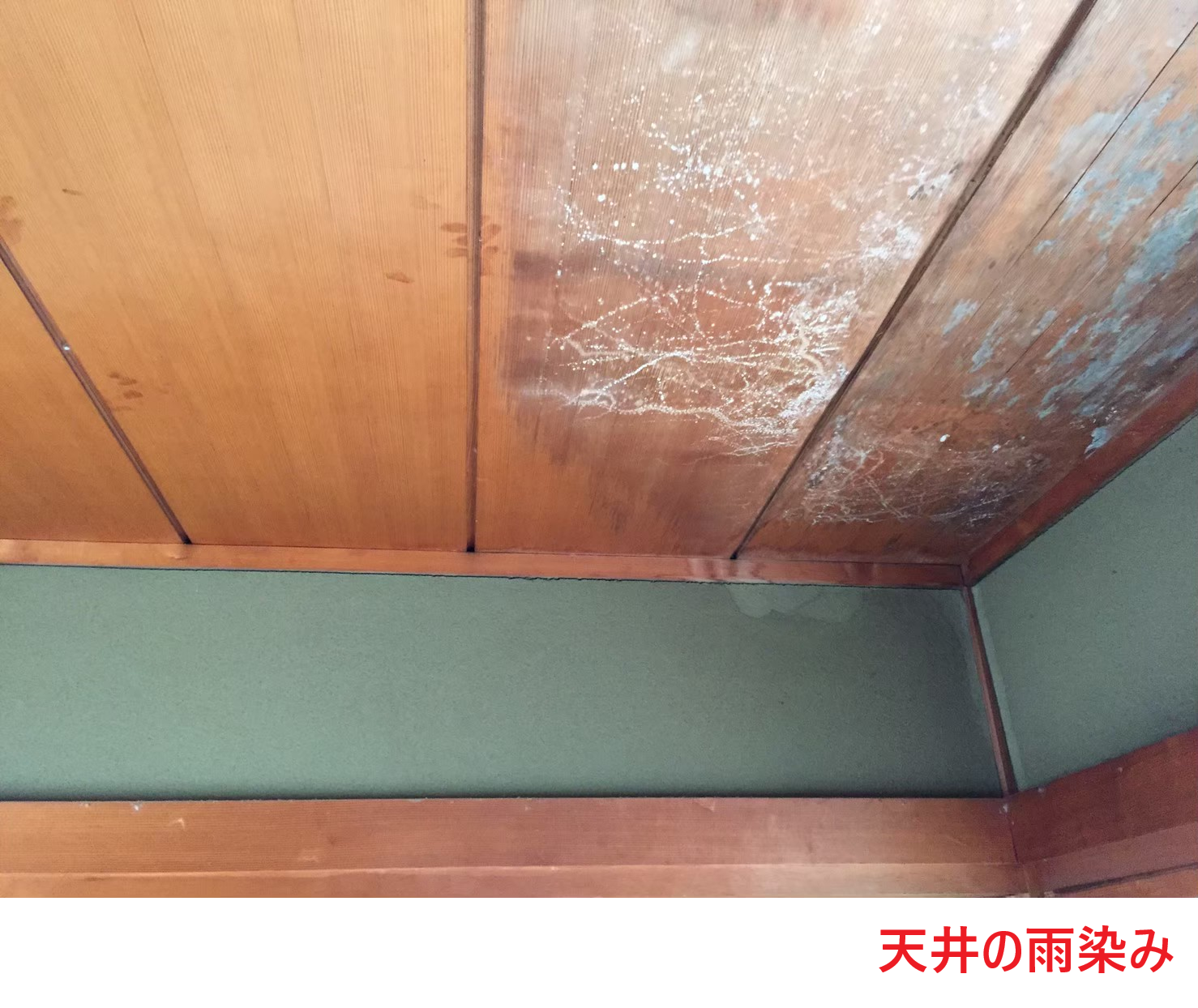 天井の雨染み2